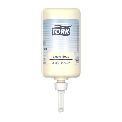 Tork Jabón Líquido Fragancia Suave 6 Unid / 1000 ml