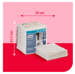 TORK Wiper de Papel Plus Doblez 1/4 12/90's HS
