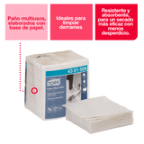 TORK Wiper de Papel Plus Doblez 1/4 12/90's HS