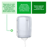 Tork Despachador Toalla Fluido Céntrico Reflex Mini Blanco 1 Pz
