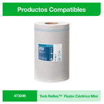 Tork Despachador Toalla Fluido Céntrico Reflex Mini Blanco 1 Pz