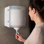 Tork Despachador Toalla Fluido Céntrico Reflex Maxi Blanco 1 Pz