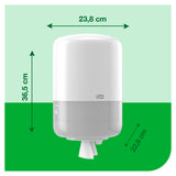 Tork Despachador Toalla Fluido Céntrico Blanco 1 Pz