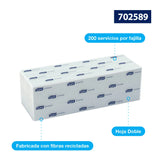 TORK Universal Toalla Interdoblada 10/200's HD