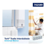TORK Universal Toalla Interdoblada 10/200's HD