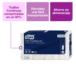 TORK Advanced PeakServe Toalla Continua 12/410's TAD HS