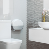 Tork Despachador Higiénico en Bobina Mini Blanco 1 Pz