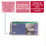 TORK Wiper FS Antimicrobial Blanco 4/50's HS