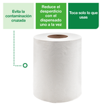 TORK Advanced Toalla Fluido Céntrico 6/837's (180m) HD