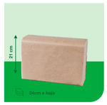 TORK Universal Toalla Interdoblada (kraft) 8/250's HD